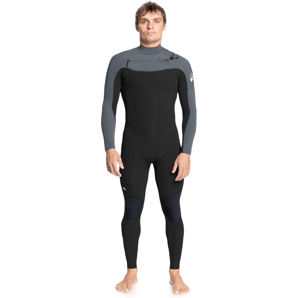 image:imageQuiksilver Mens 32 Sessions Chest Zip WetsuitBlackGun Metal