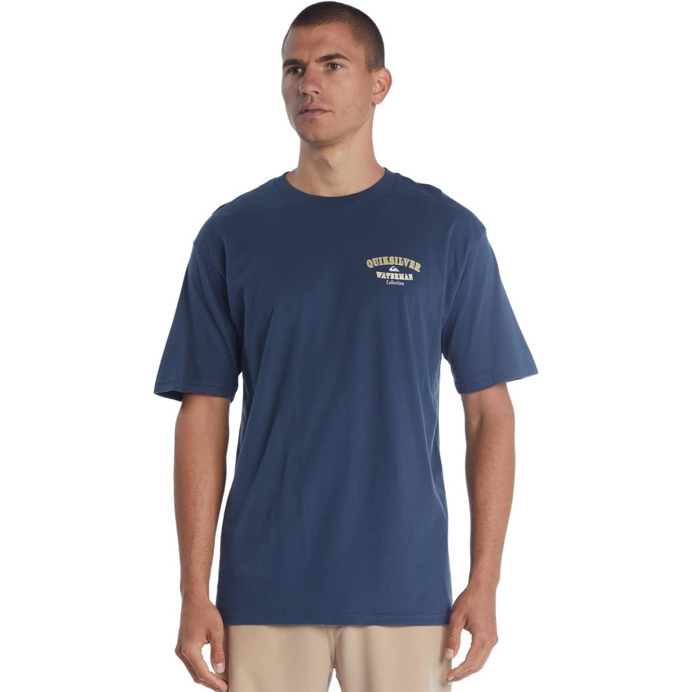 image:imageQuiksilver Mens Classic Fit Cotton TeesHeavy HooksMidnight Navy