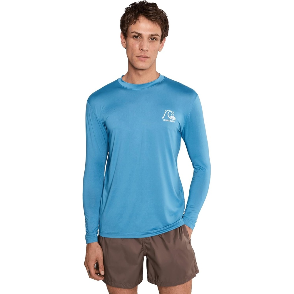 image:imageQuiksilver Mens DNA Logo Long Sleeve Surf TeeRiviera
