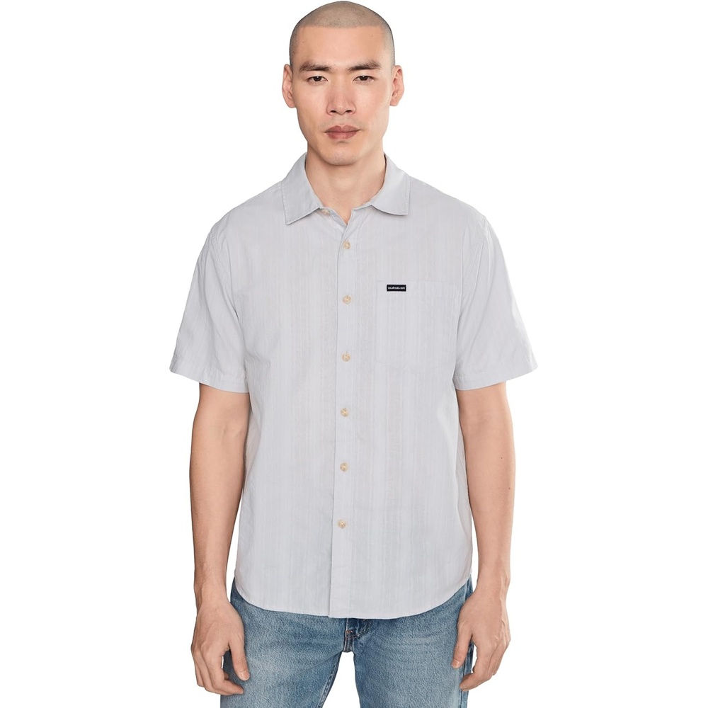 image:imageQuiksilver Mens Dobby Stripe Classic WovenMicro Chip