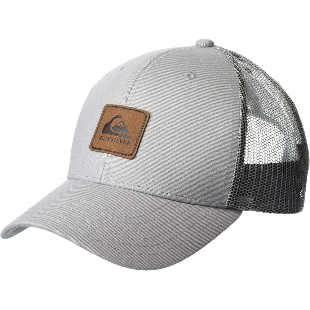 image:imageQuiksilver Mens Easy Does It Trucker HatLight Grey Heather