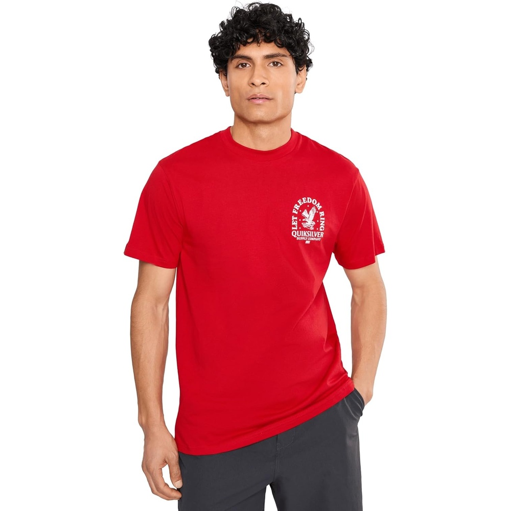 image:imageQuiksilver Mens Freedom Ring Screen TeeSalsa