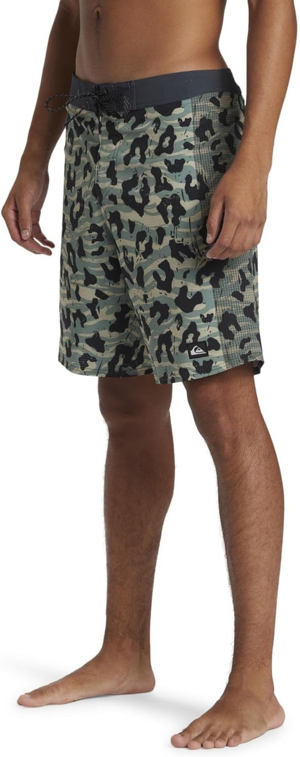 image:imageQuiksilver Mens Highline Arch 19 Boardshort Color Desertsage AOP Classic Fl Size 31