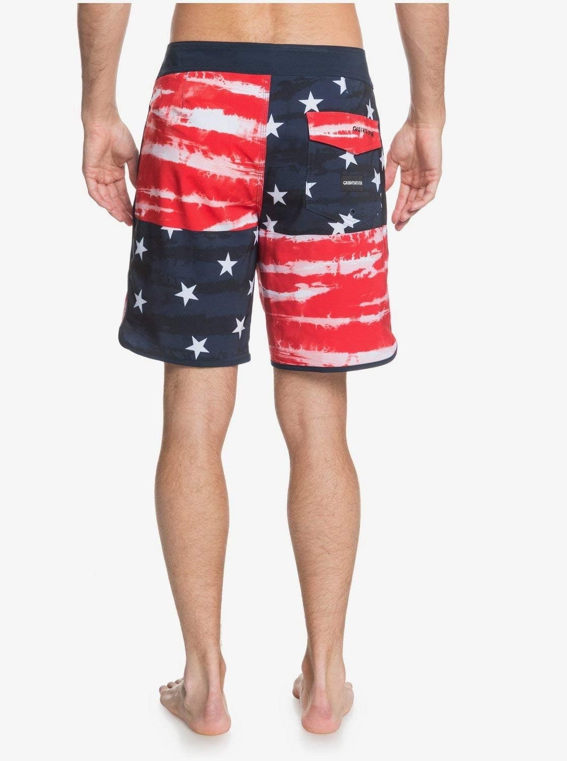 image:imageQuiksilver Mens Highline Freedom Quad 19 Boardshort Swim TrunkNavy Blazer