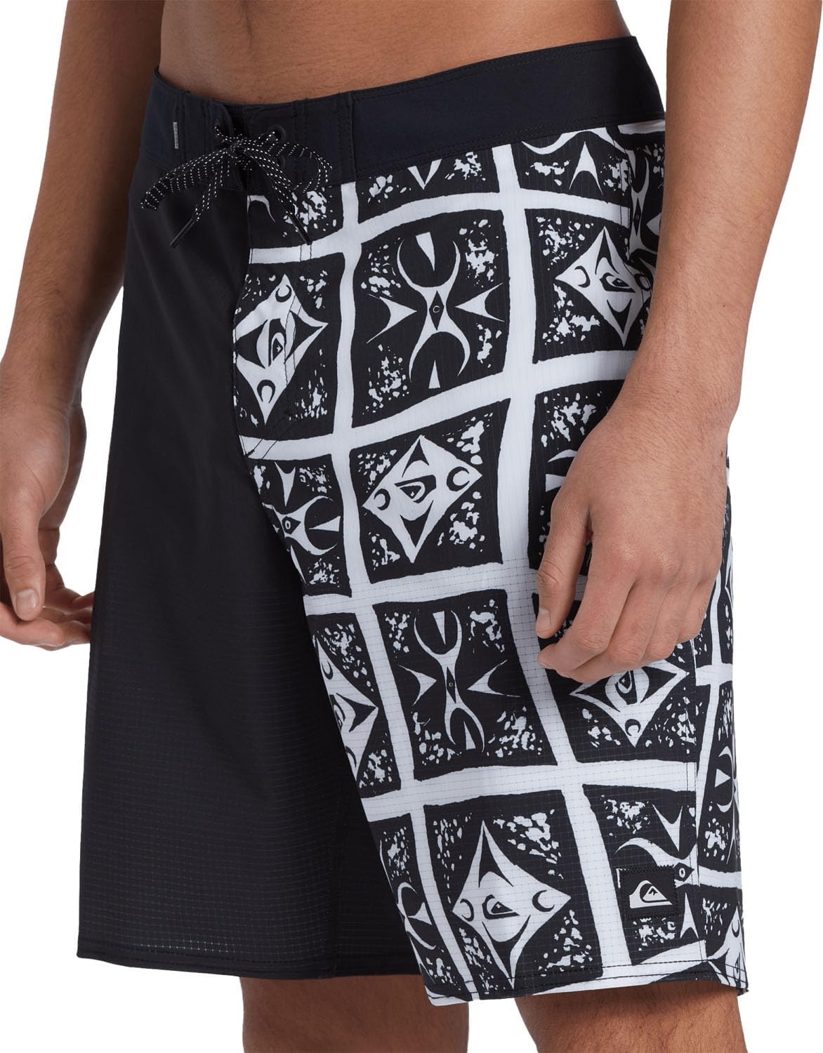 image:imageQuiksilver Mens Highline Straight Leg 19 Boardshorts Swim TrunkIron Gate Prt 4