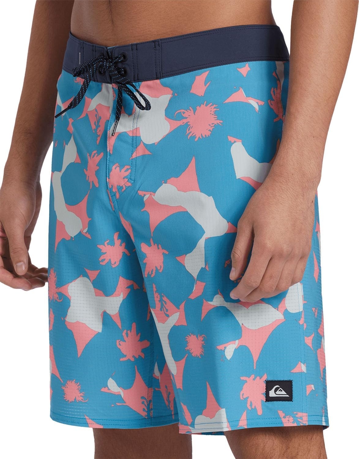 image:imageQuiksilver Mens Highline Straight Leg 19 Boardshorts Swim TrunkNavagio Prnt 4