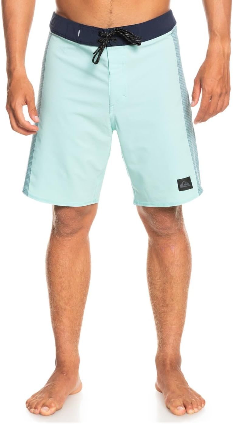 image:imageQuiksilver Mens Highlite Arch 19 Boardshort Swim Trunk Bathing SuitAngel Blue