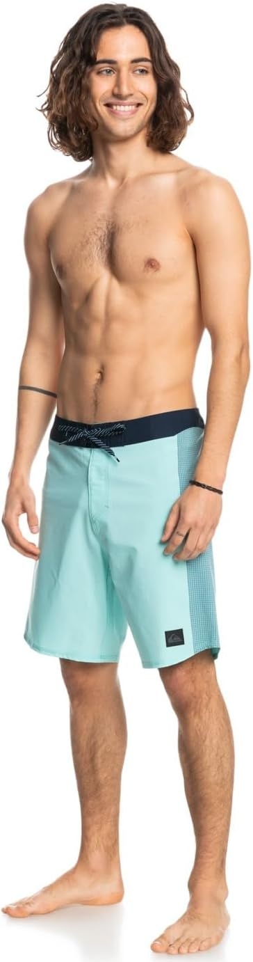 image:imageQuiksilver Mens Highlite Arch 19 Boardshort Swim Trunk Bathing SuitAngel Blue