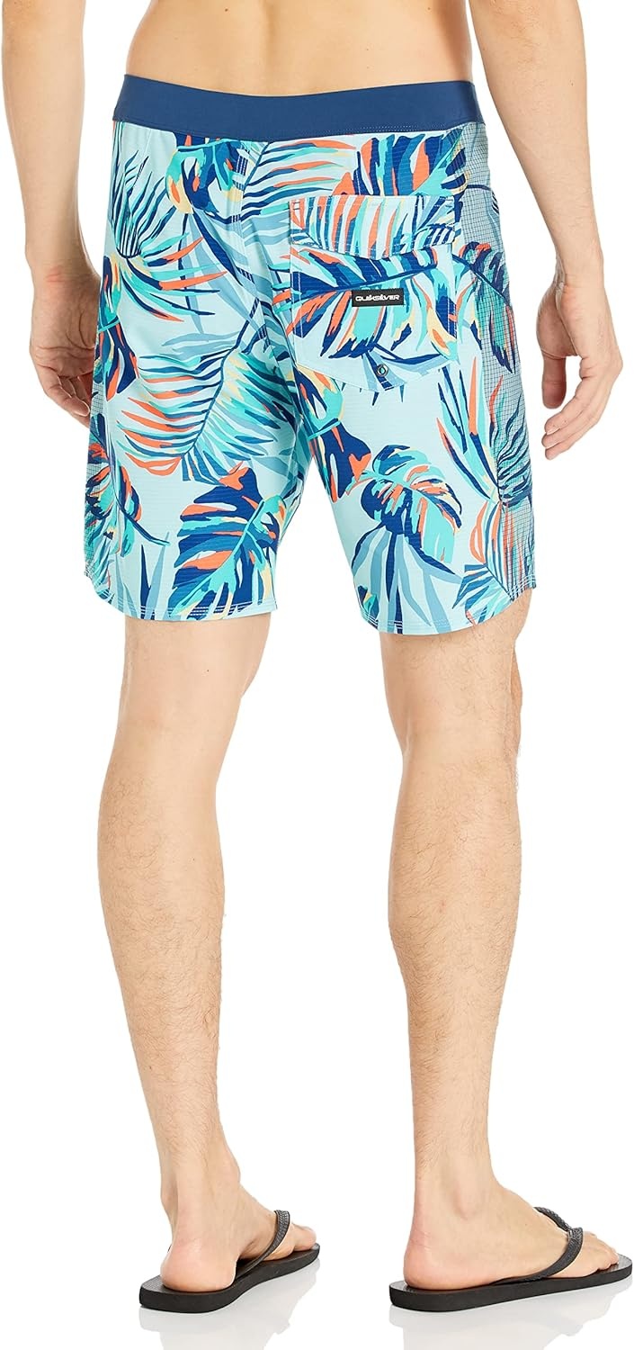 image:imageQuiksilver Mens Highlite Arch 19 Boardshort Swim Trunk Bathing SuitIced Aqua