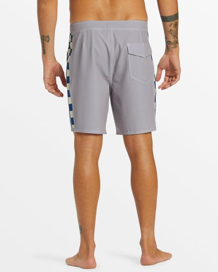 image:imageQuiksilver Mens Original Arch 18 Boardshorts Swim TrunkMinimal Gray