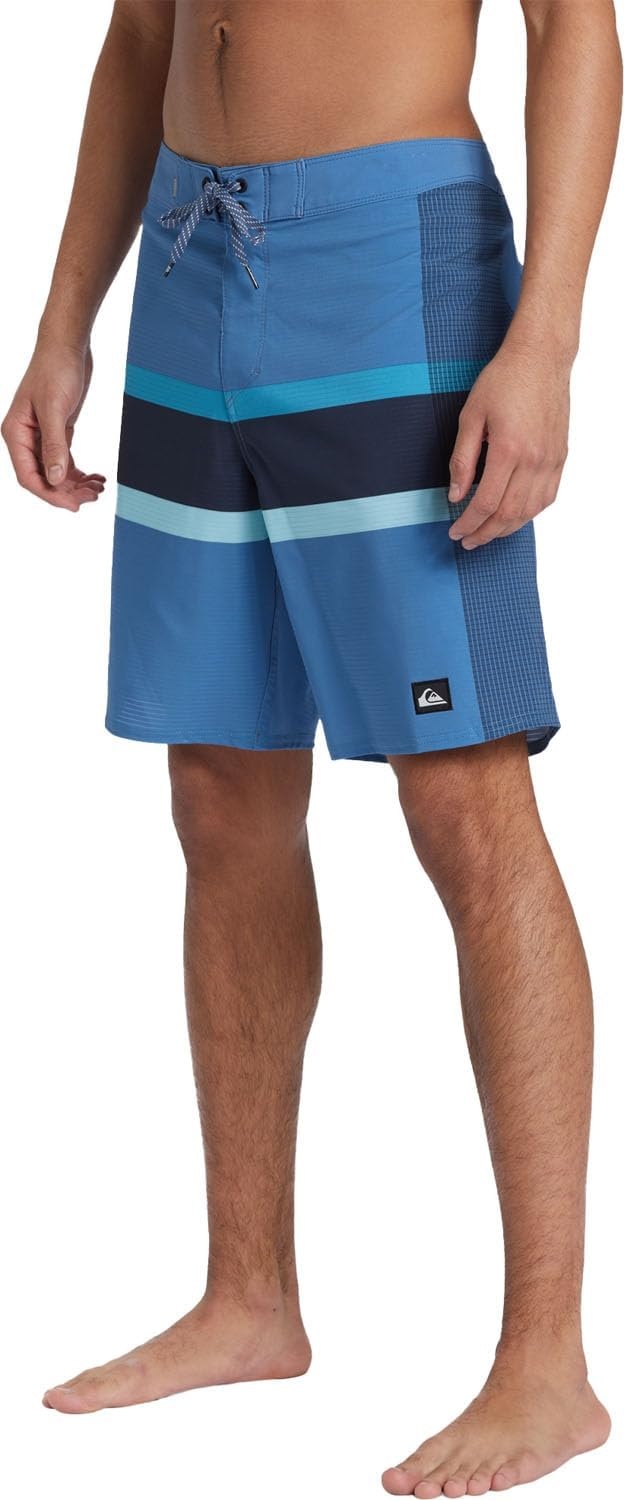 image:imageQuiksilver Mens Standard Highline Arch 19 Boardshorts Swim TrunkCoronet Blue Prnt 4