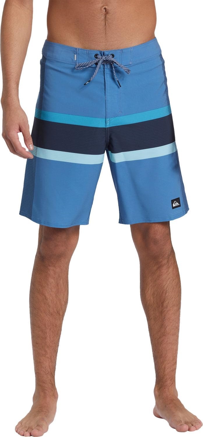 image:imageQuiksilver Mens Standard Highline Arch 19 Boardshorts Swim TrunkCoronet Blue Prnt 4