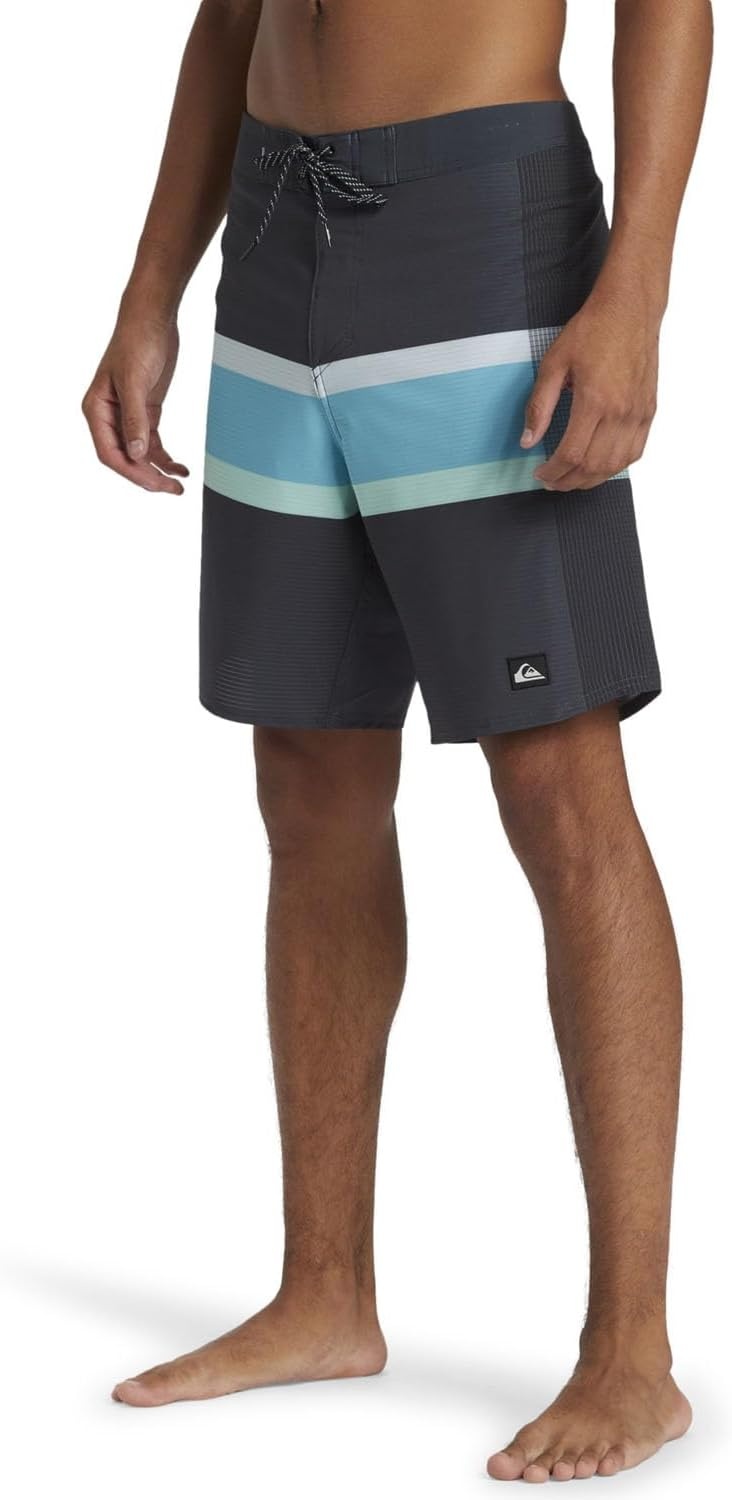 image:imageQuiksilver Mens Standard Highline Arch 19 Boardshorts Swim TrunkIce Flow Apero Classics Ss