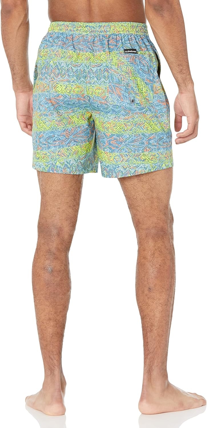 image:imageQuiksilver Mens Standard Washed Pcs 17nb Volley Swim Trunk Bathing SuitAngel Blue