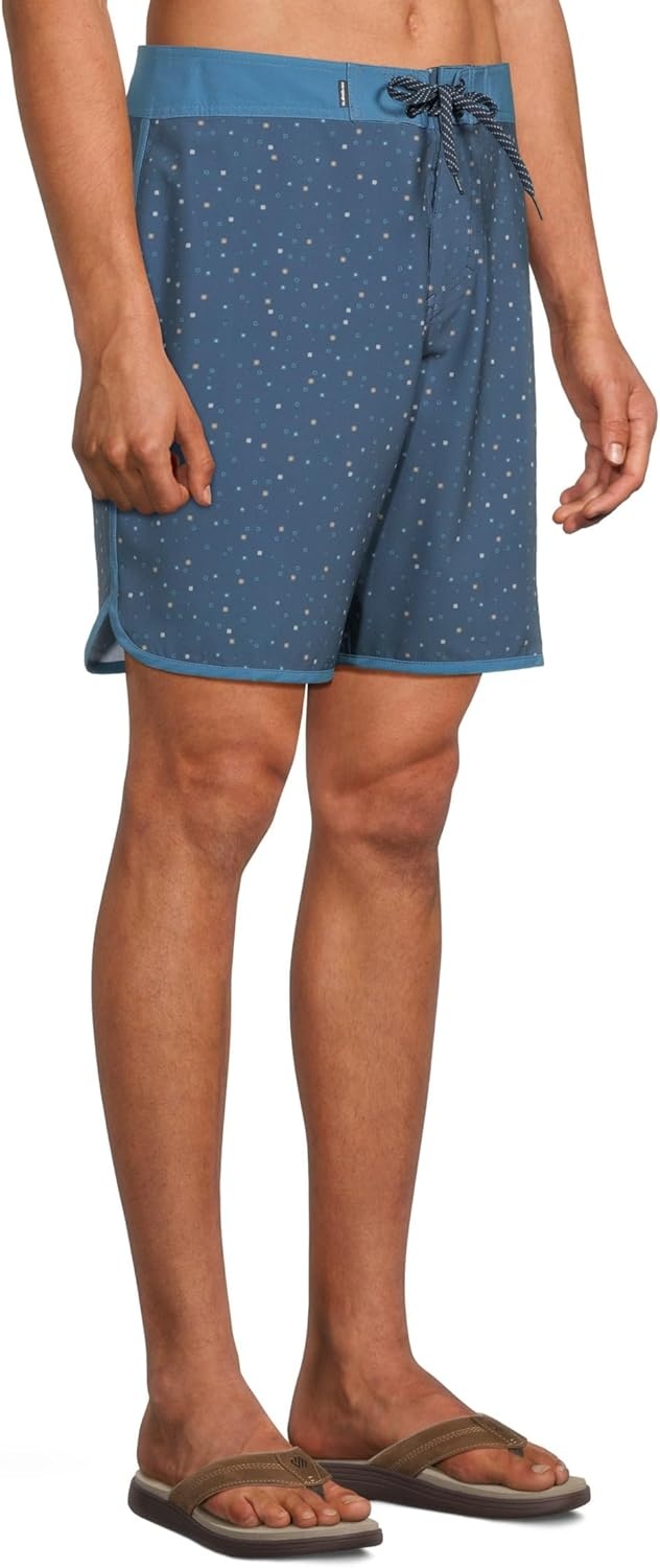 image:imageQuiksilver Mens Surfsilk Scallop 19 BoardshortsAmerican Navy