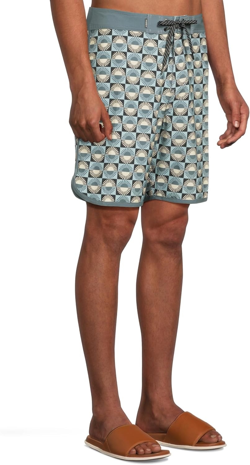 image:imageQuiksilver Mens Surfsilk Scallop 19 BoardshortsJade Grey