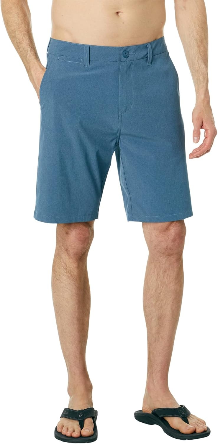 image:imageQuiksilver Mens Union Heather Amphibian 20 Boardshort Swim TrunkBering Sea