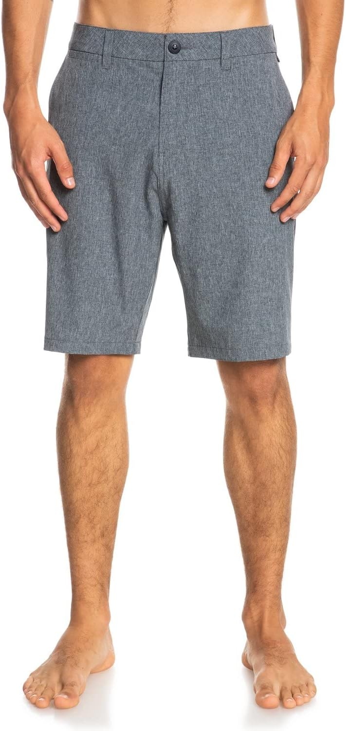 image:imageQuiksilver Mens Union Heather Amphibian 20 Boardshort Swim TrunkNavy Blazer