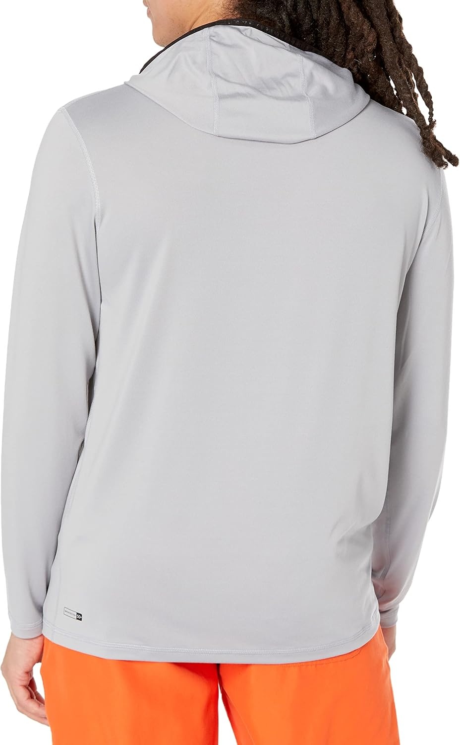 image:imageQuiksilver Mens Urban Dredge Hd Hooded Long Sleeve Surf Tee RashguardSleet