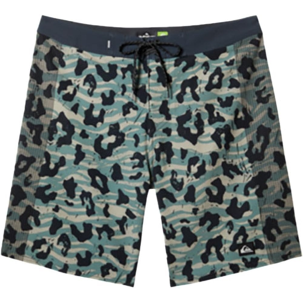 image:imageQuiksilver Mens Highline Arch 19 Boardshort Color Desertsage AOP Classic Fl Size 31