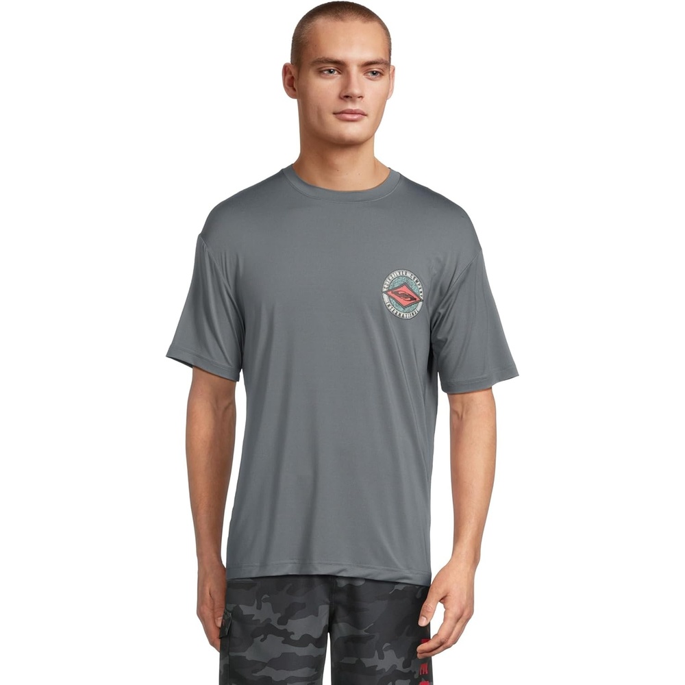 image:imageQuiksilver Mens Everyday Surf Tee Shorts Sleeve Surf TeeGranite Gray