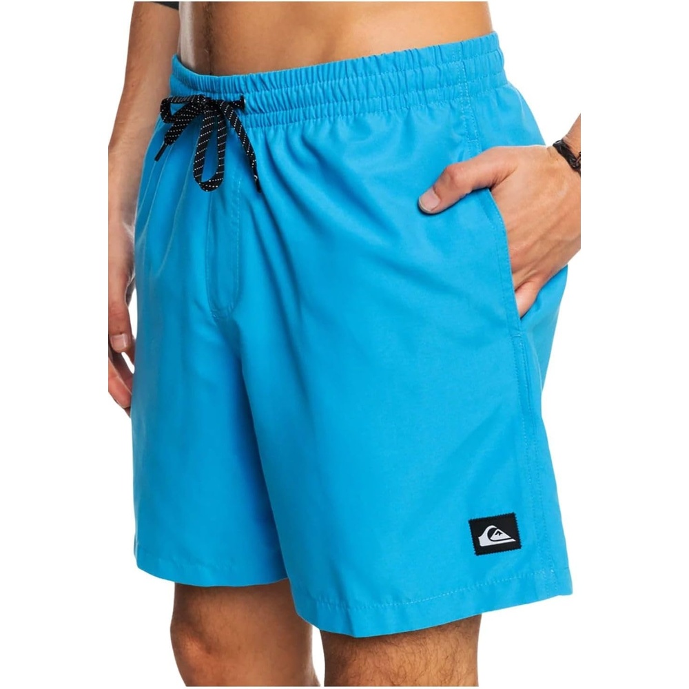 image:imageQuiksilver Mens Everyday Volley 17 Elastic Waist Volley Swim Trunk Bathing SuitBlithe