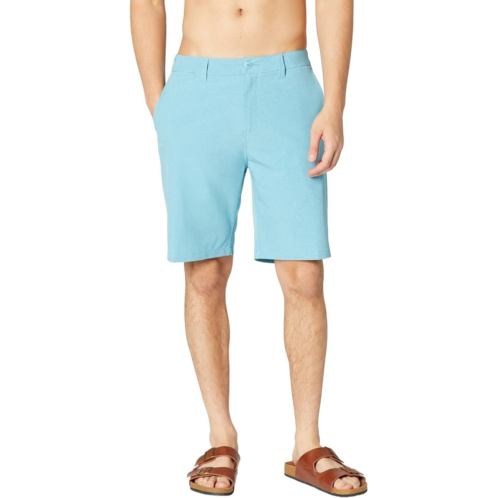 image:imageQuiksilver Mens Union Heather Amphibian 20 Boardshort Swim TrunkDelphinium Blue