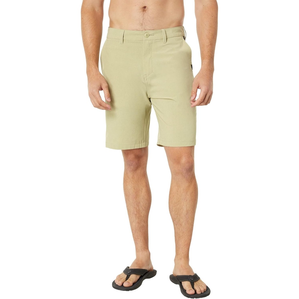 image:imageQuiksilver Mens Union Heather Amphibian 20 Boardshort Swim TrunkDesert Sage Gfl0